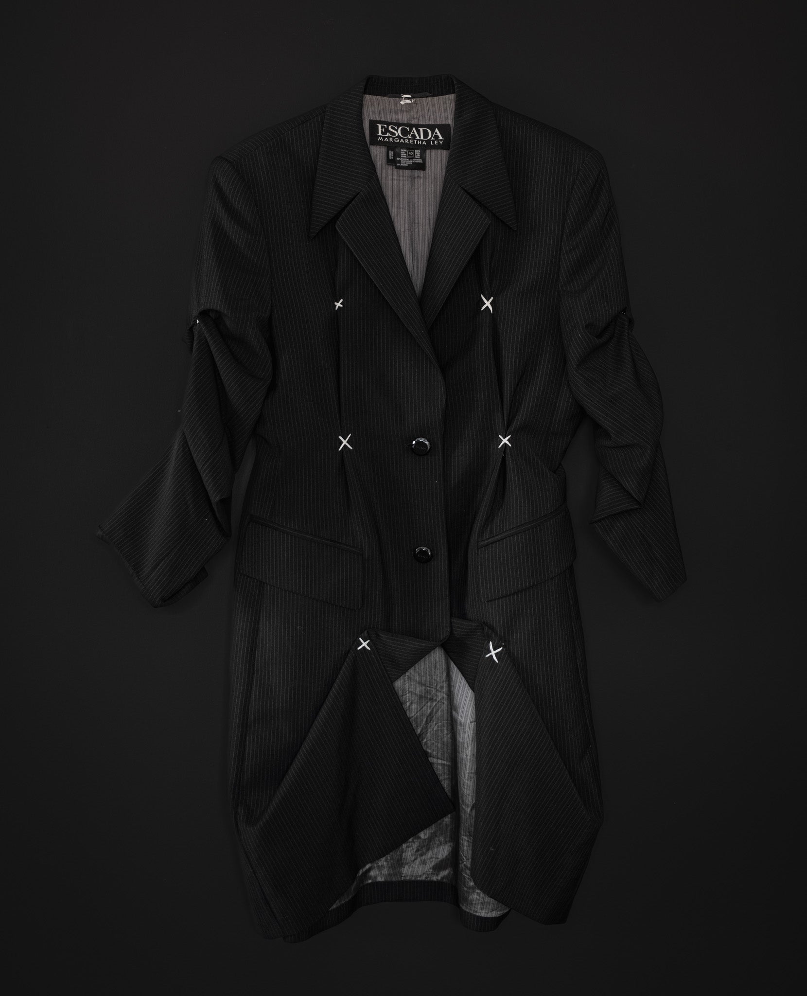 ESCADA Structured Long Blazer, 80s/90s