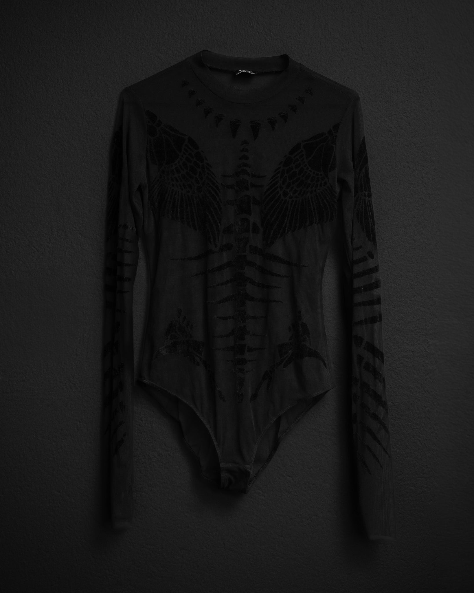 DIESEL Mesh Spine Tattoo Bodysuit