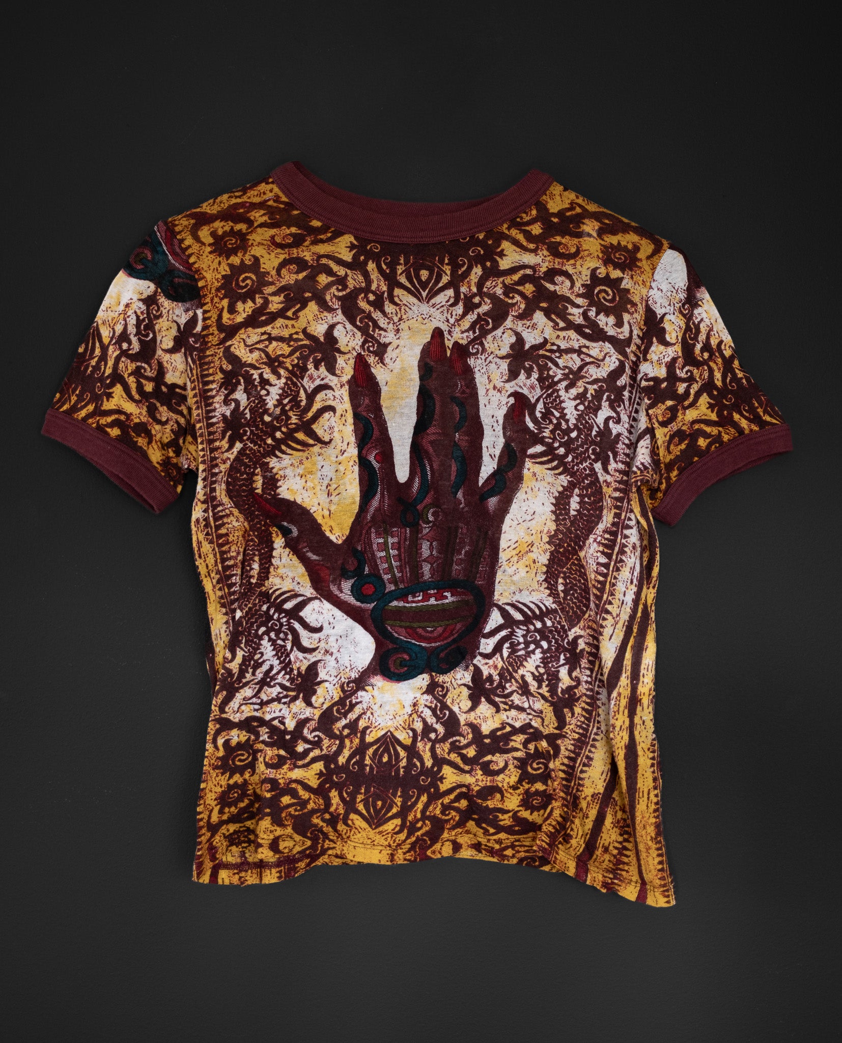 JEAN PAUL GAULTIER Gothic Devil’s Hand Tattoo Tee, 1990s