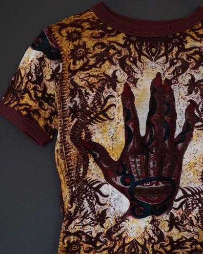 JEAN PAUL GAULTIER Gothic Devil’s Hand Tattoo Tee, 1990s