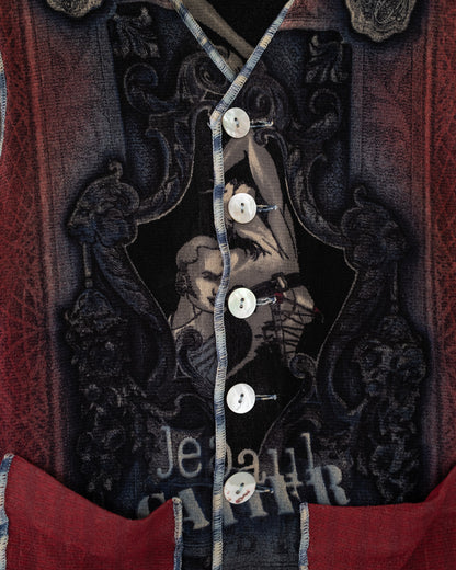 JEAN PAUL GAULTIER Tattoo Artist Mesh Vest, 1995