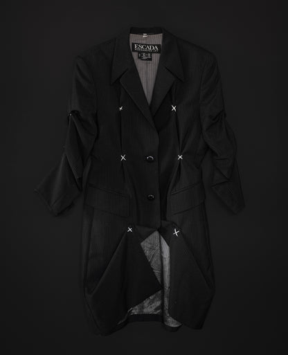 ESCADA Structured Long Blazer, 80s/90s