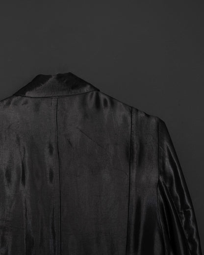 ANN DEMEULEMEESTER Late 90s–Early 00s Long Fluid Shirt Dress