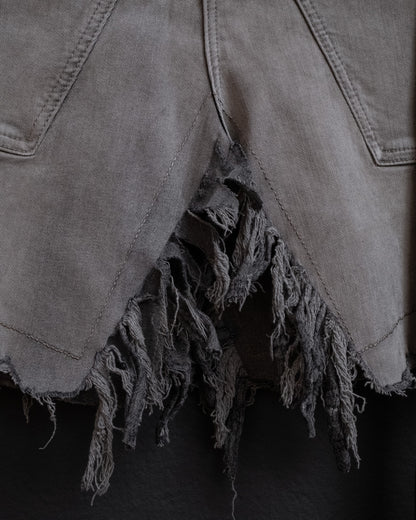 RICK OWENS DRKSHDW Slivered Skirt — LUXOR 2023