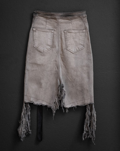 RICK OWENS DRKSHDW Slivered Skirt — LUXOR 2023