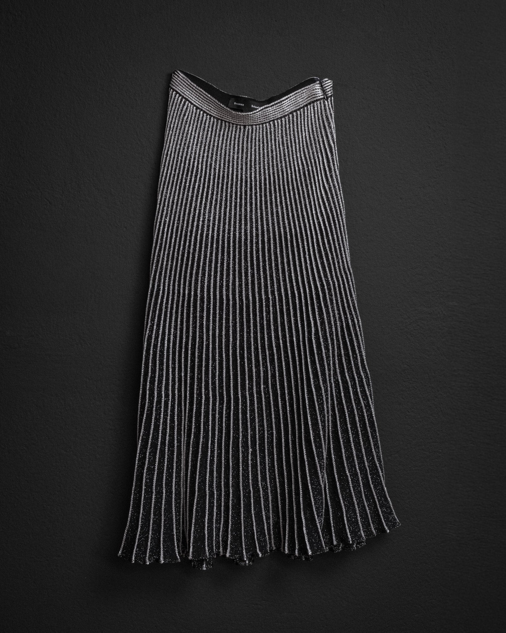 PROENZA SCHOULER Metallic Woven Midi Skirt
