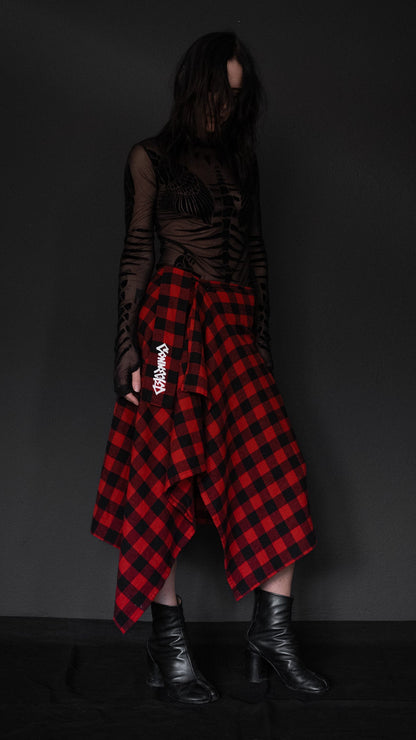 DIESEL Mesh Spine Tattoo Bodysuit