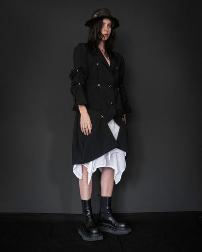 ESCADA Structured Long Blazer, 80s/90s