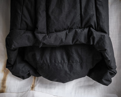RICK OWENS Waxed Puffer Vest Coat