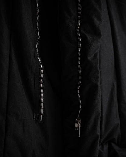 RICK OWENS Waxed Puffer Vest Coat