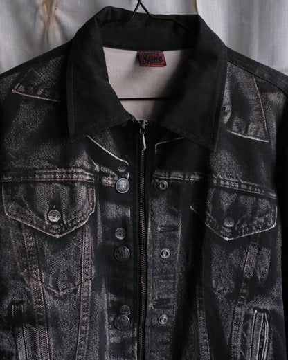 JEAN PAUL GAULTIER – Trompe-l’Œil Denim Jacket, A/W 1998