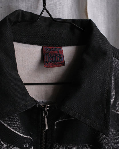 JEAN PAUL GAULTIER – Trompe-l’Œil Denim Jacket, A/W 1998