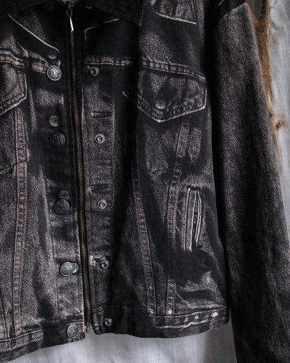 JEAN PAUL GAULTIER – Trompe-l’Œil Denim Jacket, A/W 1998