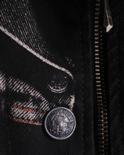 JEAN PAUL GAULTIER – Trompe-l’Œil Denim Jacket, A/W 1998
