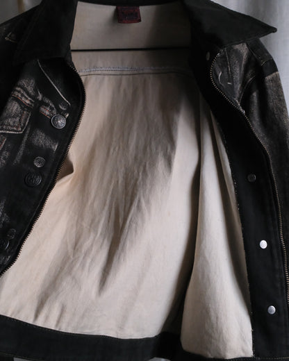 JEAN PAUL GAULTIER – Trompe-l’Œil Denim Jacket, A/W 1998
