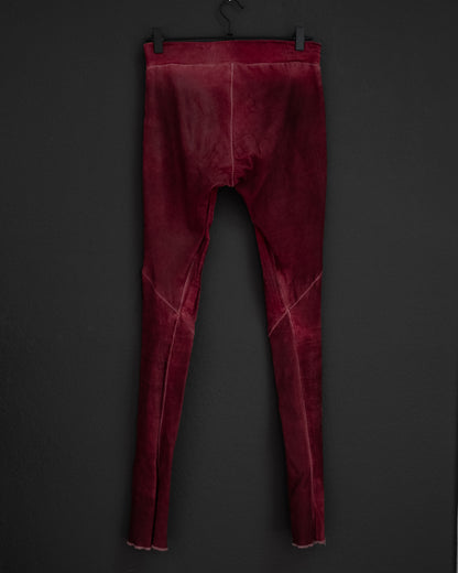 ISAAC SELLAM EXPERIENCE Stretch Lambskin Leather Leggings