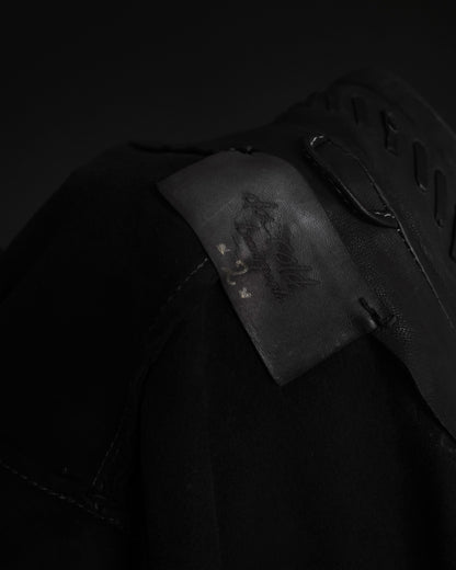 DA ROLD LE CUIR PERDU Unique Handmade Tribal Leather Jacket