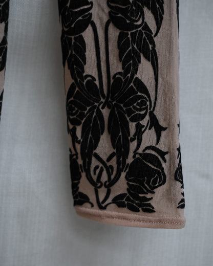 ANN DEMEULEMEESTER Tattoo Print Leggings, Spring 2014 Runway