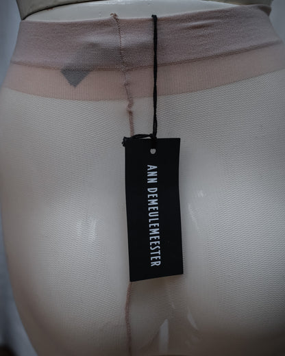 ANN DEMEULEMEESTER Tattoo Print Leggings, Spring 2014 Runway