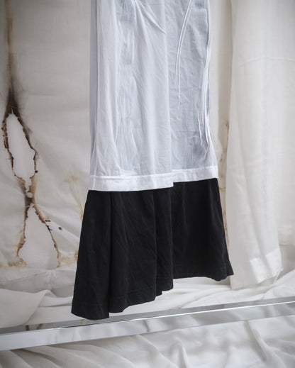 BALENCIAGA Wet-Look Mesh Prototype Dress, SS 2024