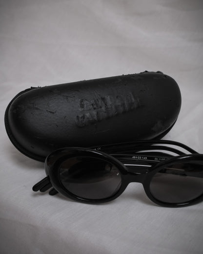 JEAN PAUL GAULTIER x ALAIN MIKLI Rare Black 3-Arm Sunglasses, 2011
