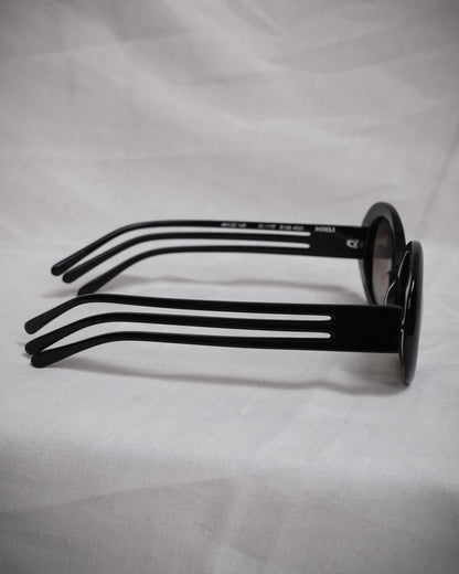 JEAN PAUL GAULTIER x ALAIN MIKLI Rare Black 3-Arm Sunglasses, 2011