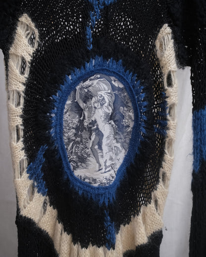 JEAN PAUL GAULTIER “La Tempête” Mohair Spiderweb Runway Dress FW 2007