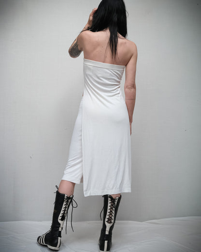 MAISON MARTIN MARGIELA Asymmetric Bandeau Top & Skirt Set, SS 2008 Runway