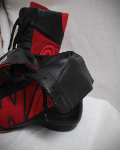 WALTER VAN BEIRENDONCK 1990s W&LT Boxing Boots, EU 38